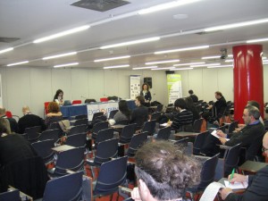 Asistentes en una ponencia 